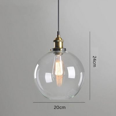 Vintage Glass Pendant Lights