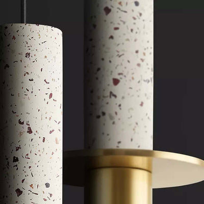 Marble Candlestick Pendant Lights