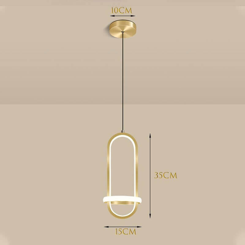 Modern Style Infinity Pendant Light