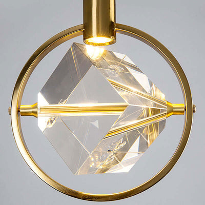 Crystalline Ball Pendant Lights