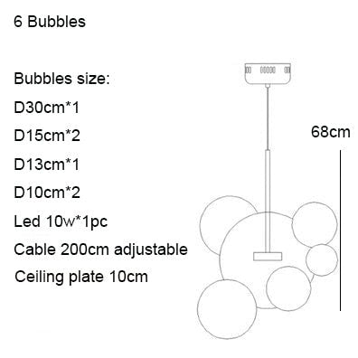 Bubble Glass Lamp