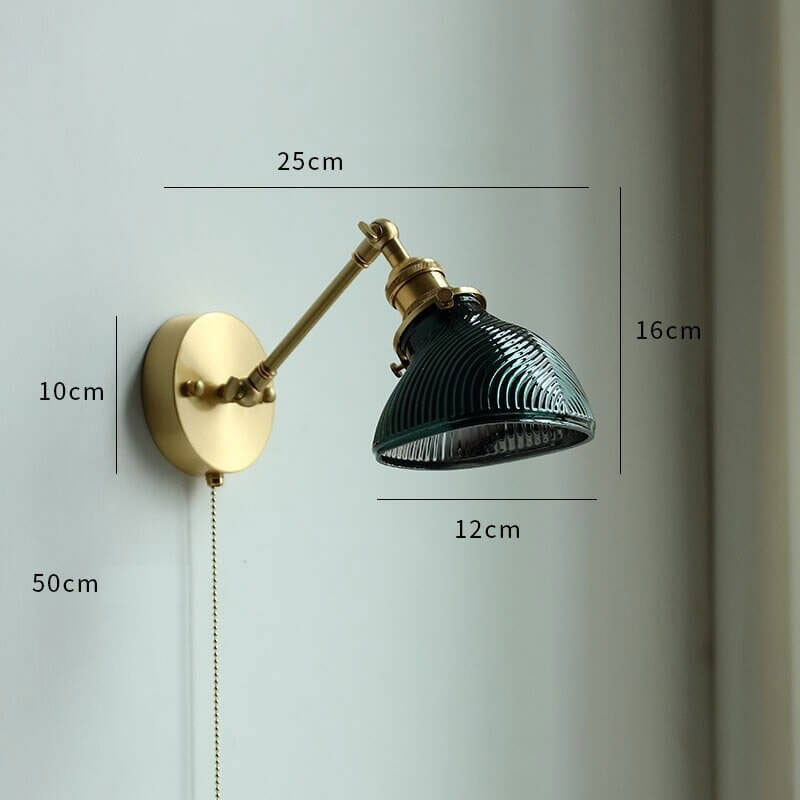 Modern Style Pull Chain Wall Light