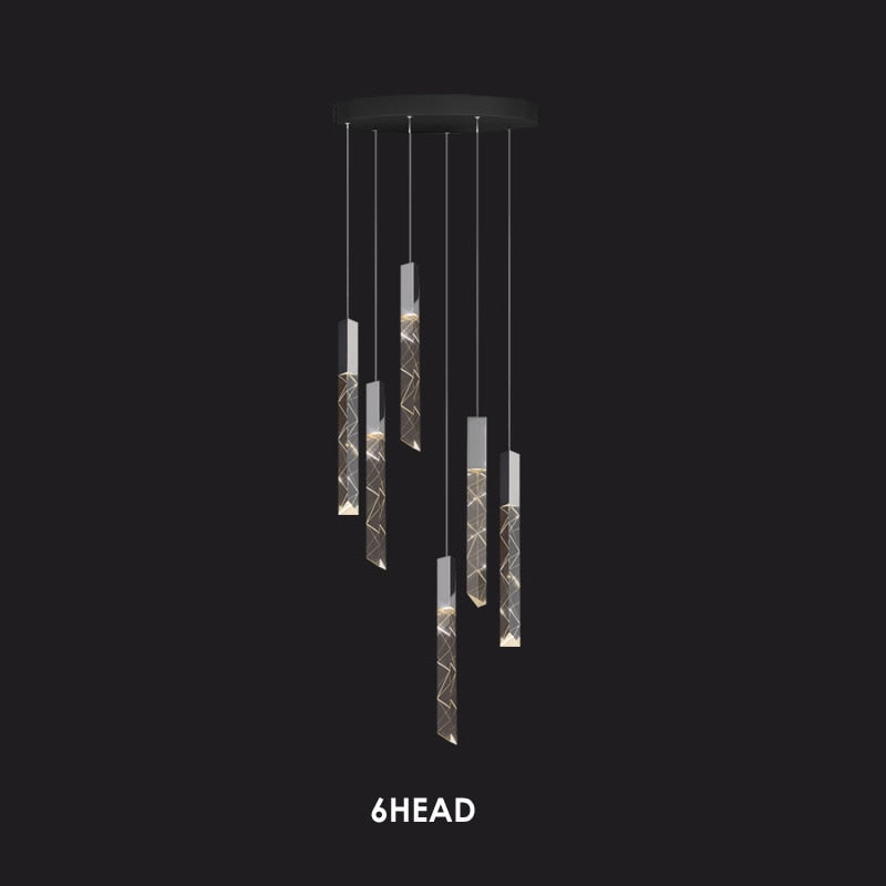 Modern Style Crystal Bars Chandelier