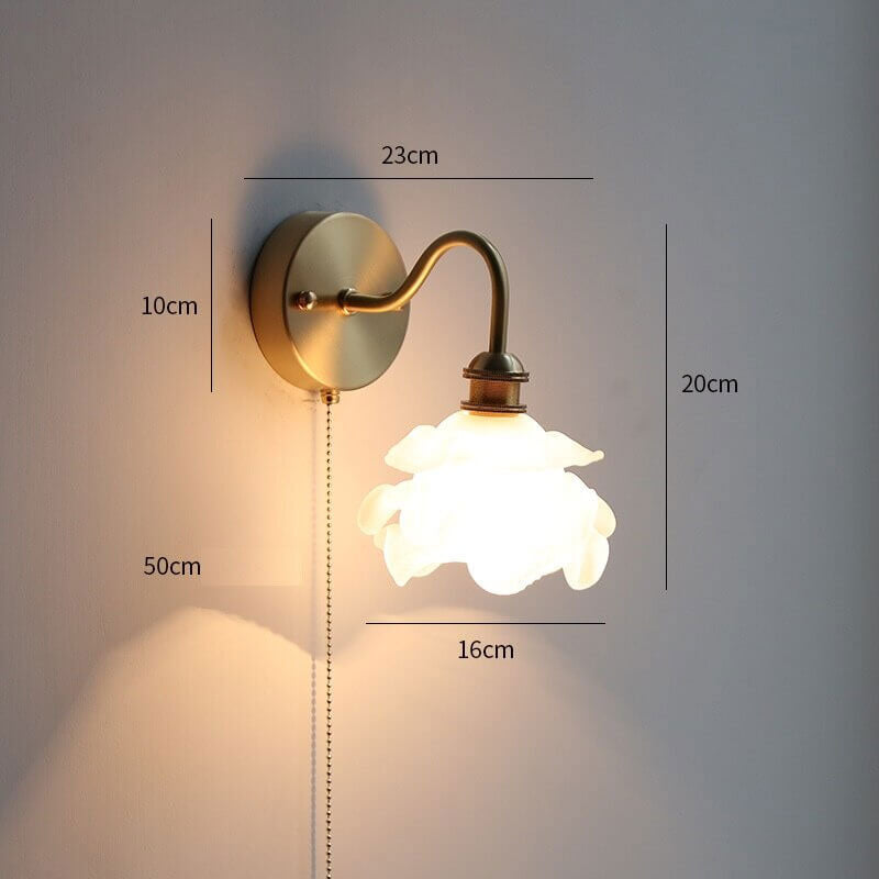 Modern Style Pull Chain Wall Light