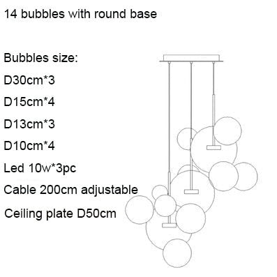 Bubble Glass Lamp