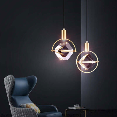 Crystalline Ball Pendant Lights