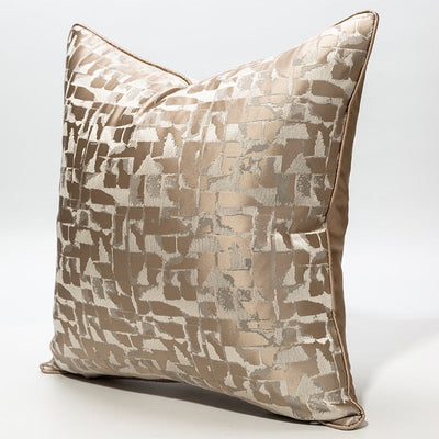 Bronze Jacquard Cushion Cover