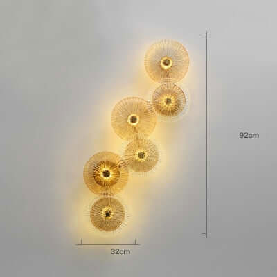 Lotus Leaves Wall Lamp