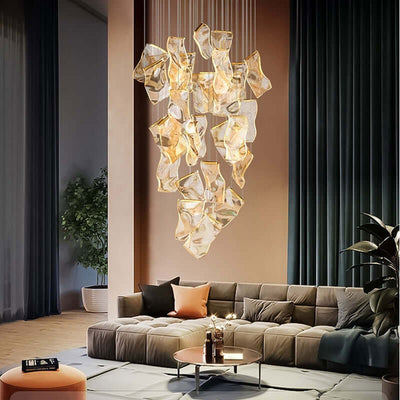 Postmodern Creative Shards Chandelier