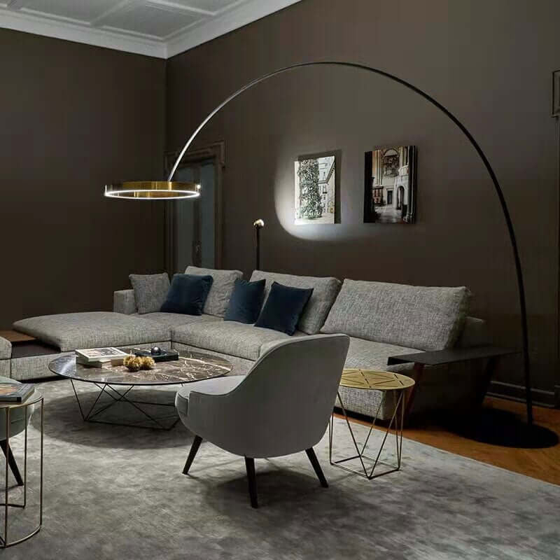 Hanging Halo Floor Lamp