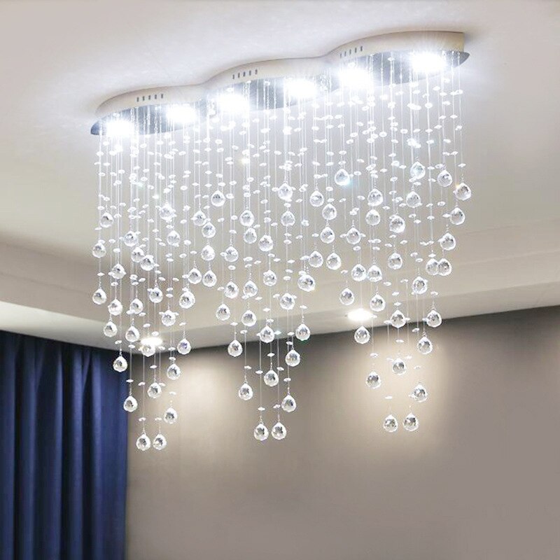 Crystal Cascade Chandelier