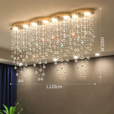 Crystal Cascade Chandelier