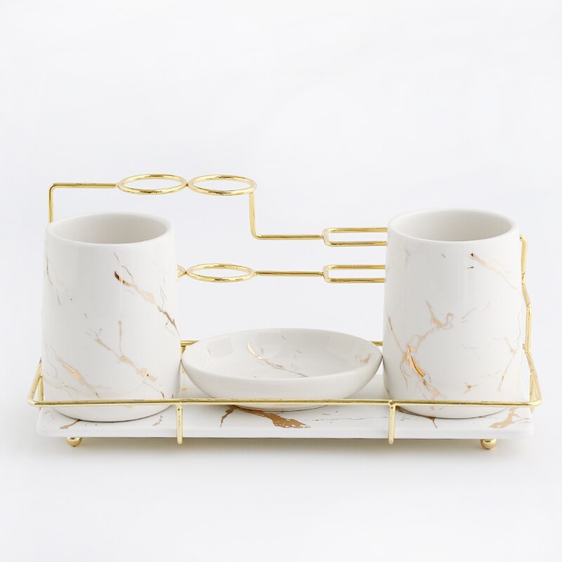 Ceramic Bathroom Accessories Set