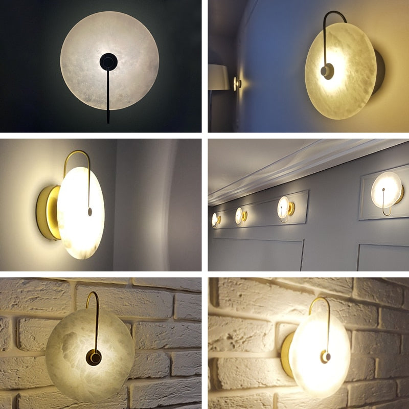 Marble Veil Wall Lamp