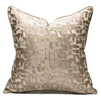 Bronze Jacquard Cushion Cover