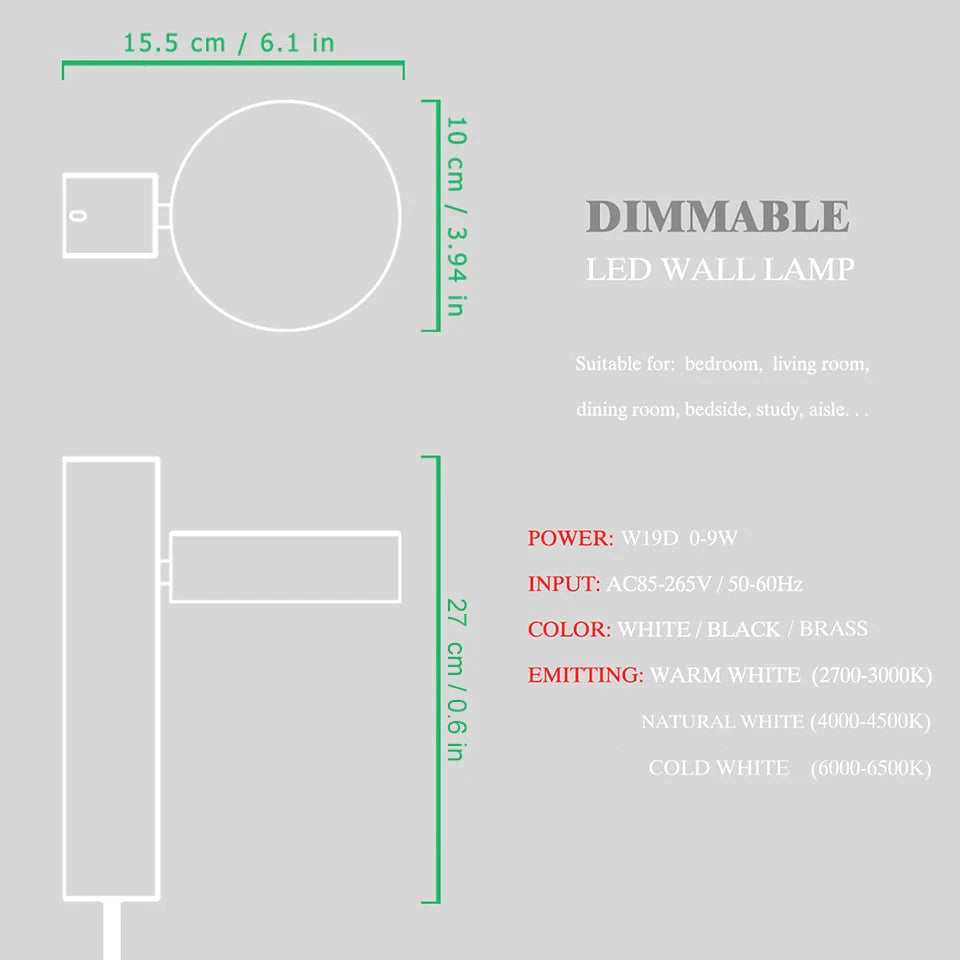 Minimalistic Rotational Lamp