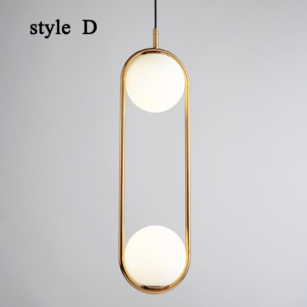 Glass Balance Pendant Lights