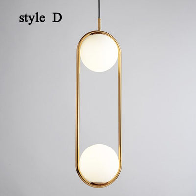 Glass Balance Pendant Lights