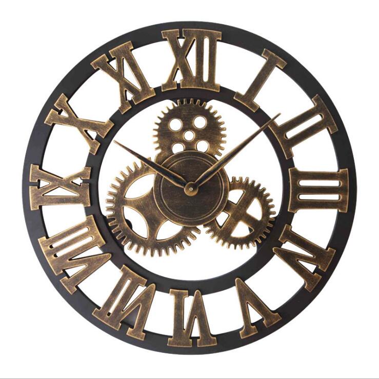 Gears Wall Clock