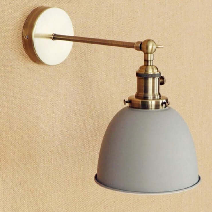 Vintage Style Brass Wall Lamps