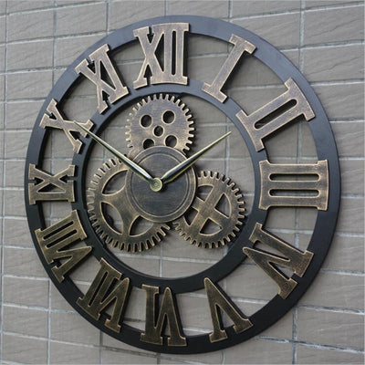 Gears Wall Clock