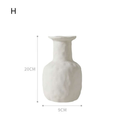 White Porcelain Vases