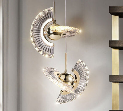 Luxury Nordic Rotatable Roulette Pendant Light