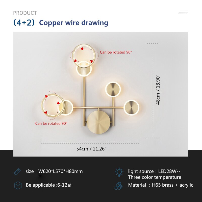 Artpad Copper Lamp