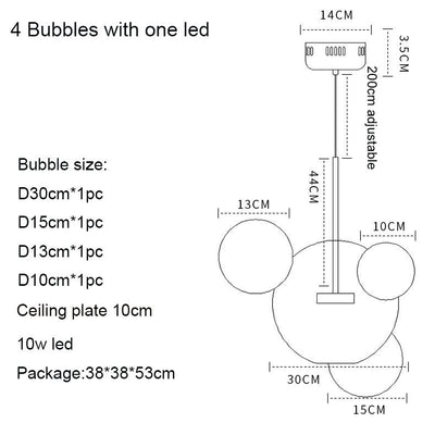 Bubble Glass Lamp