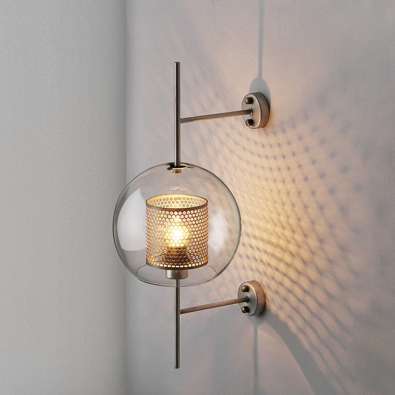 Modern Style Pull Chain Wall Light