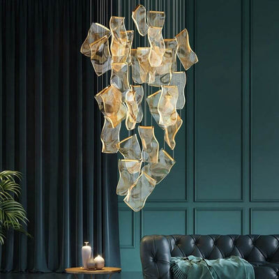 Postmodern Creative Shards Chandelier