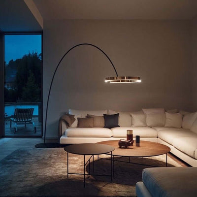 Hanging Halo Floor Lamp