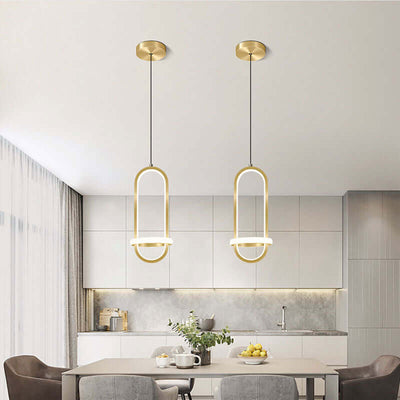 Modern Style Infinity Pendant Light