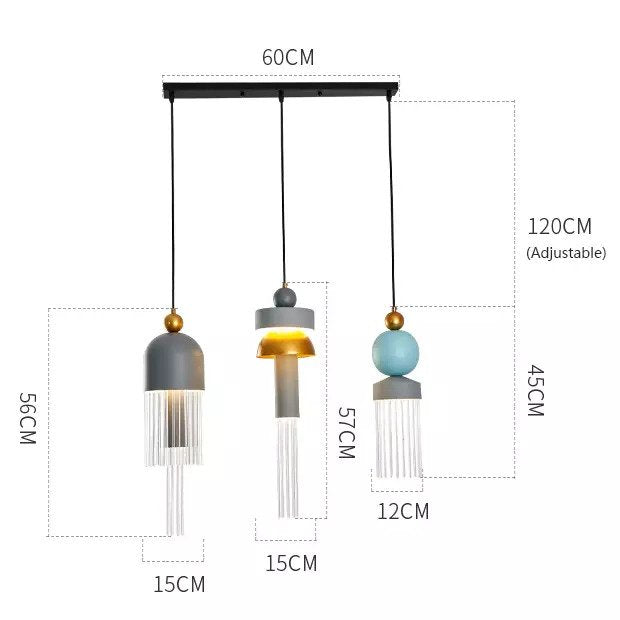 Modern Jellyfish Pendant Lights