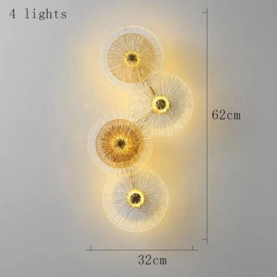 Lotus Leaves Wall Lamp