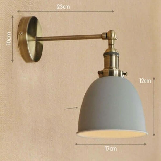 Vintage Style Brass Wall Lamps