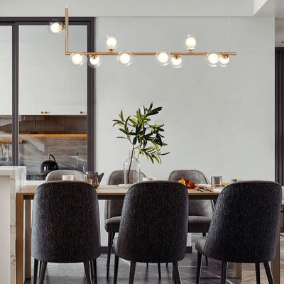 Frosted Glass Chandelier