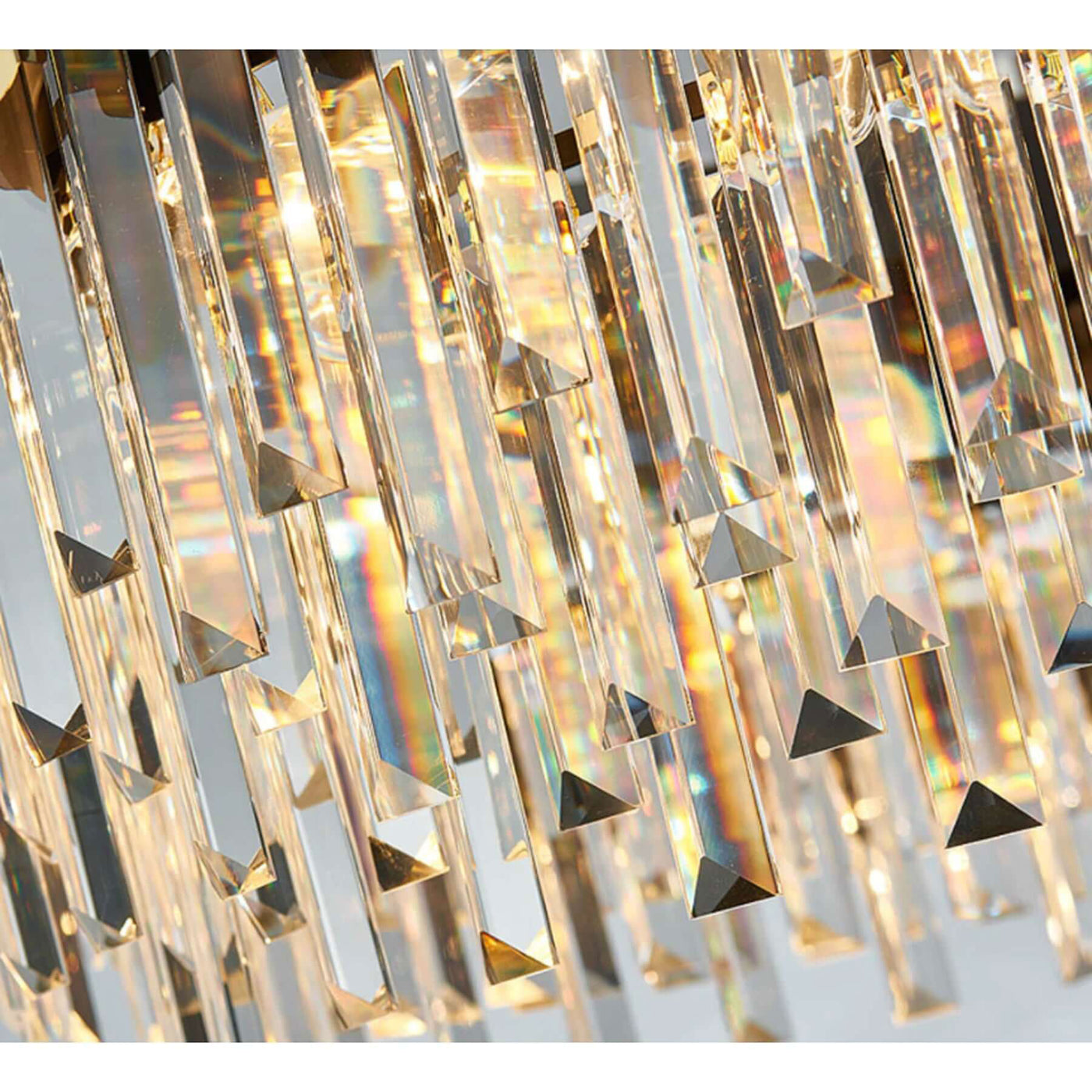 Stainless Steel LED Crystal Chandelier