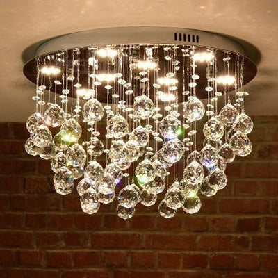 Luxurious Clear Crystal Universe Chandelier