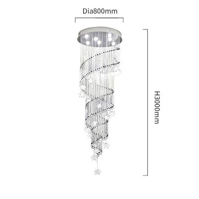 Luxurious Crystal Oscillation Chandelier