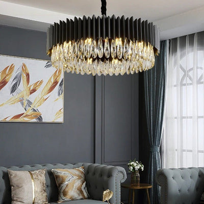 Luxurious Crystal Dark Sky Chandelier