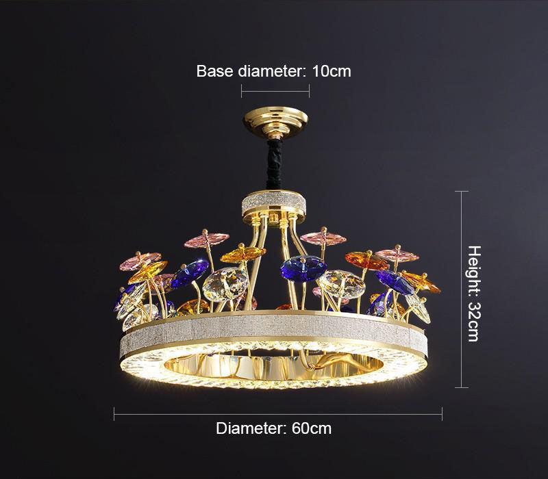 Mushroom Fields Luxurious Chandelier