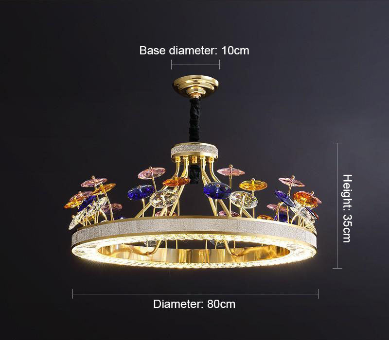 Mushroom Fields Luxurious Chandelier