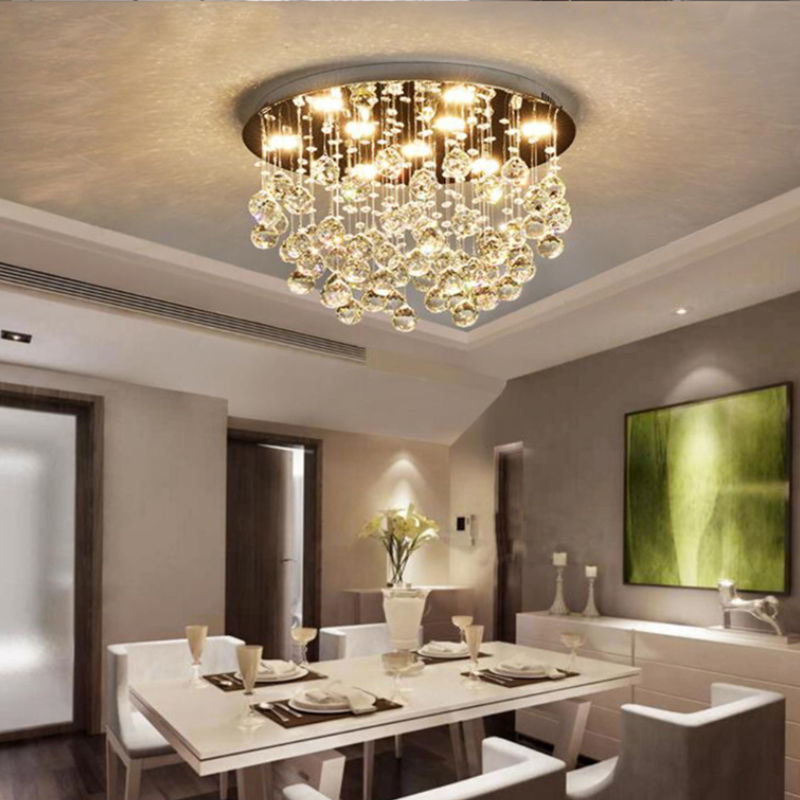 Luxurious Clear Crystal Universe Chandelier