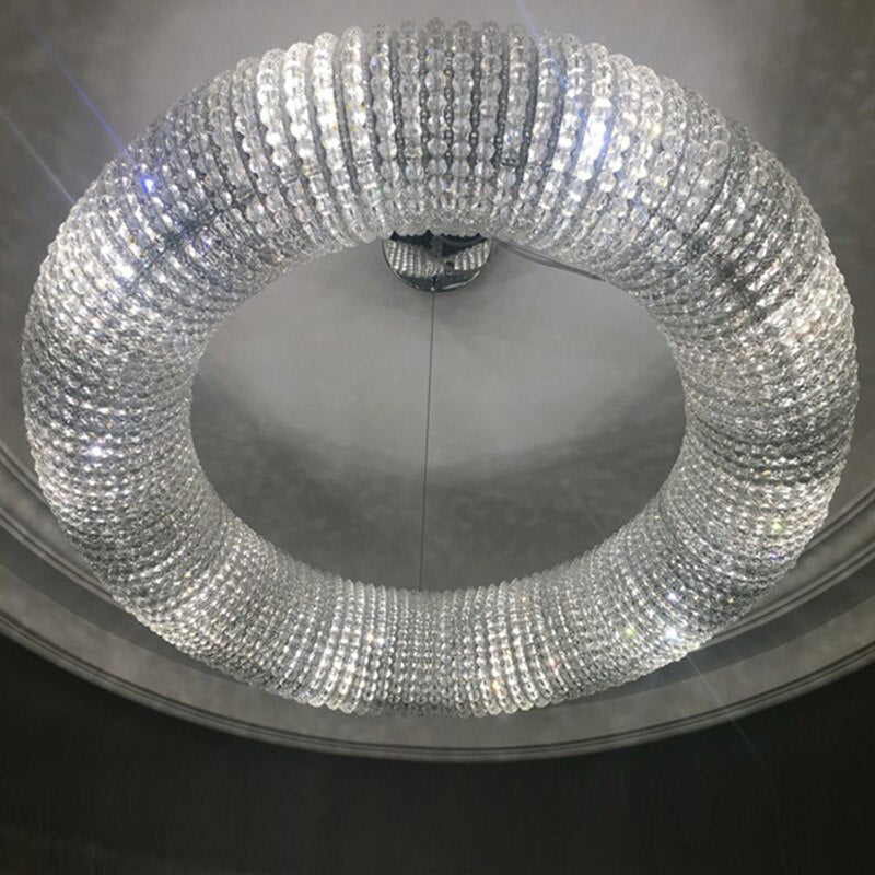 Luxurious Crystal Wonder Halo Chandelier