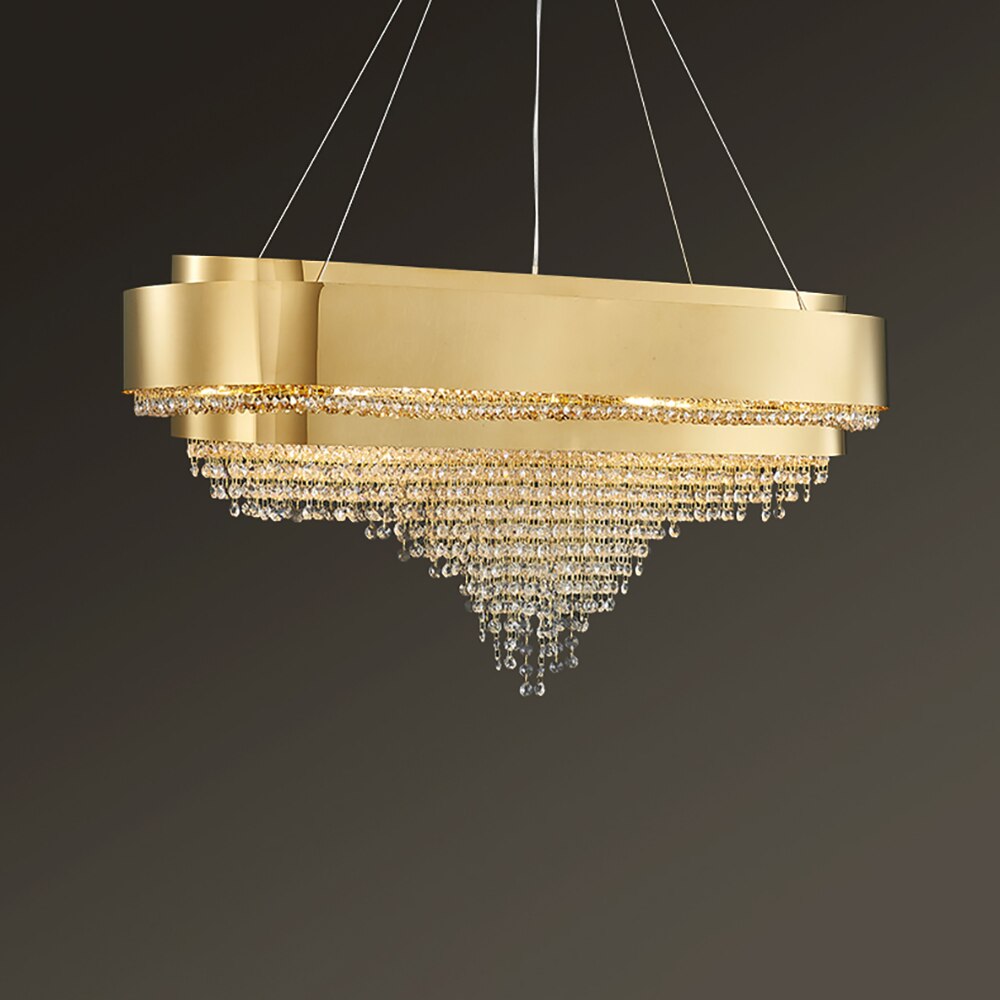 Luxurious Modern Style Fountain Chandelier