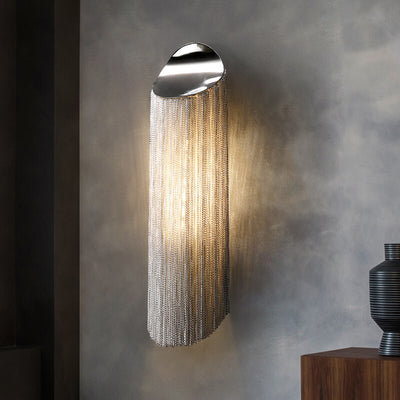 Steel Chained Wall Lamp