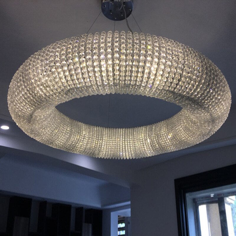 Luxurious Crystal Wonder Halo Chandelier