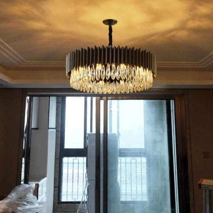 Luxurious Crystal Dark Sky Chandelier