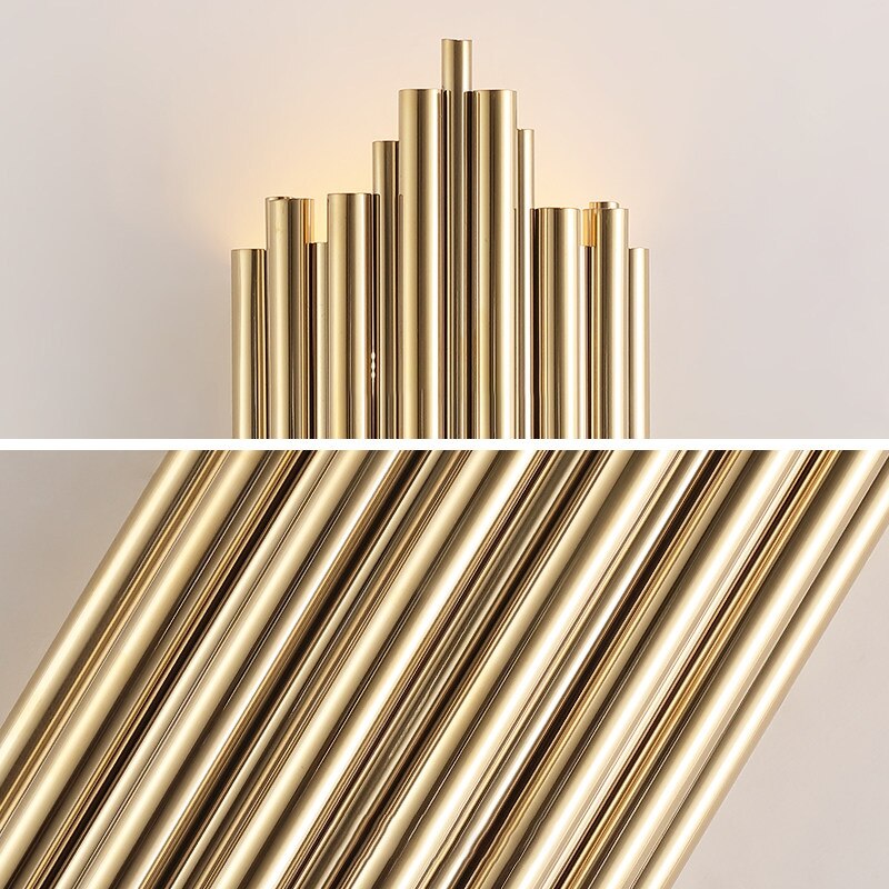 Modern Style Reversed Skyline Wall Light